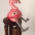 Flamingo bamboe windgong