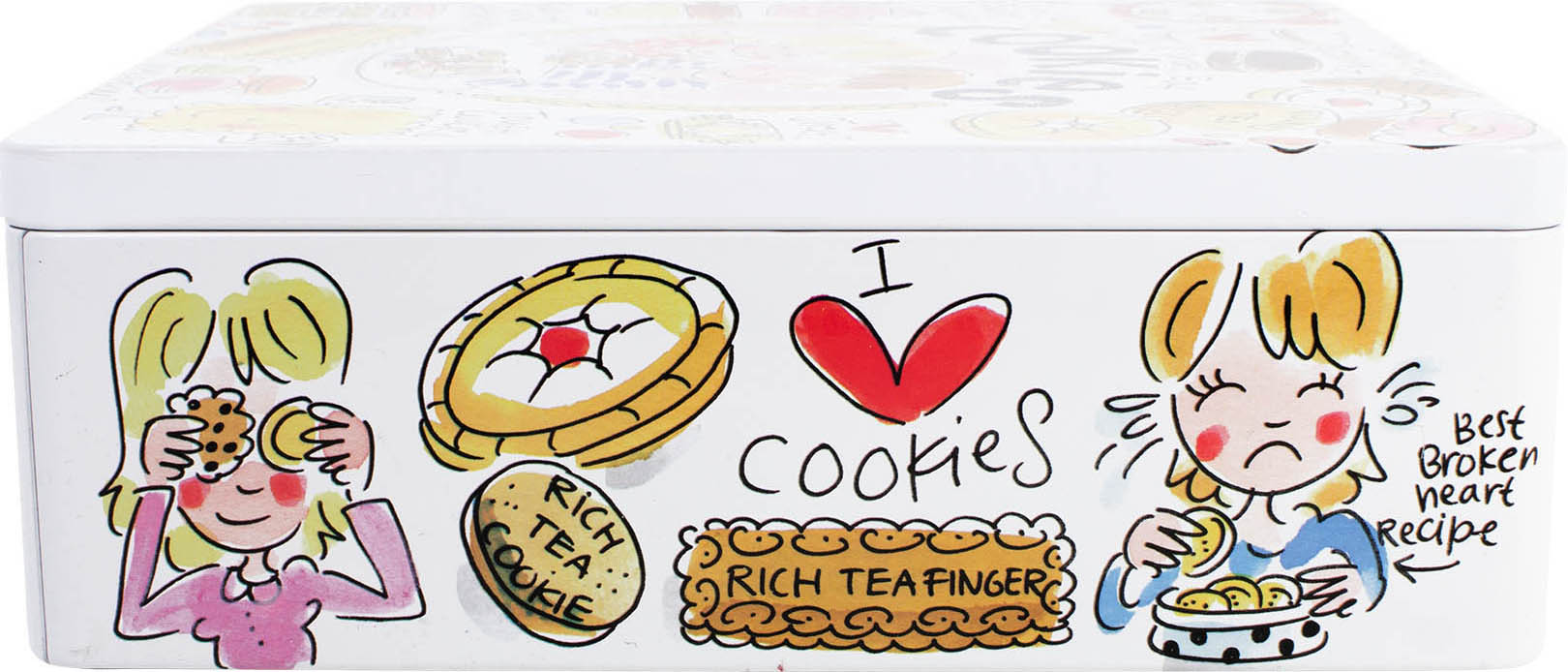 Blik Cookies Blond Amsterdam Even Bijkletsen – Zus Zo | Unieke cadeau's vindt u